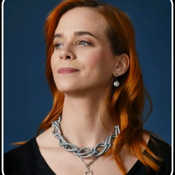 #Sabika Fall 2022 What Matters Bold Chunky Chain Link Necklace #NWOT - Picture 7 of 7